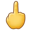 Samsung cho nền tảng middle finger