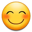 Samsungプラットフォームのsmiling face with smiling eyes