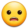 frowning face with open mouth для платформи Samsung