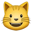 grinning cat עבור פלטפורמת Samsung