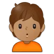 Samsung dla platformy person pouting: medium skin tone