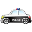 police car for Samsung-plattformen