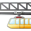 Samsung platformon a(z) suspension railway képe