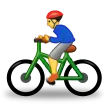 man biking voor Samsung platform