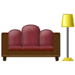couch and lamp för Samsung-plattform