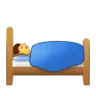person in bed untuk platform Samsung