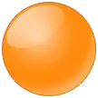 Samsung প্ল্যাটফর্মে জন্য orange circle