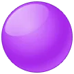 purple circle alustalla Samsung