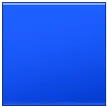 blue square for Samsung platform