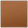 Samsung প্ল্যাটফর্মে জন্য brown square