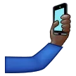 selfie: dark skin tone für Samsung Plattform