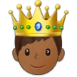 prince: medium-dark skin tone untuk platform Samsung