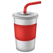 cup with straw para la plataforma Samsung