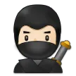ninja: light skin tone per la piattaforma Samsung
