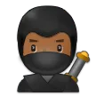 ninja: medium-dark skin tone per la piattaforma Samsung