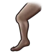 leg: dark skin tone สำหรับแพลตฟอร์ม Samsung