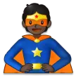 superhero: dark skin tone per la piattaforma Samsung
