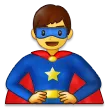 Samsung 平台中的 man superhero