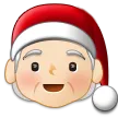 Mx Claus: light skin tone لمنصة Samsung