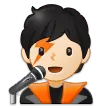 singer: light skin tone untuk platform Samsung