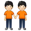 Samsung cho nền tảng people holding hands: light skin tone