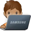 technologist: medium skin tone untuk platform Samsung