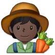 farmer: dark skin tone pentru platforma Samsung