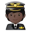 pilot: dark skin tone para a plataforma Samsung