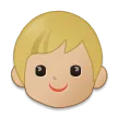child: medium-light skin tone untuk platform Samsung