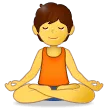 Samsung 平台中的 person in lotus position