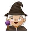 Samsung platformu için woman mage: medium-light skin tone