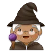 woman mage: medium skin tone pour la plateforme Samsung