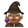 woman mage: medium-dark skin tone per la piattaforma Samsung