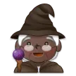woman mage: dark skin tone pentru platforma Samsung