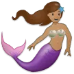 mermaid: medium skin tone สำหรับแพลตฟอร์ม Samsung