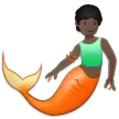 merperson: dark skin tone untuk platform Samsung