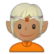 elf: medium skin tone untuk platform Samsung