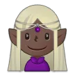woman elf: dark skin tone per la piattaforma Samsung