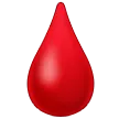 drop of blood voor Samsung platform