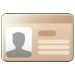 identification card voor Samsung platform