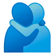 Samsungプラットフォームのpeople hugging