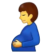Samsung प्लेटफ़ॉर्म के लिए pregnant man