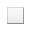 white medium-small square per la piattaforma Samsung