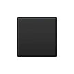black medium-small square for Samsung-plattformen