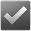 Samsung platformu için check box with check
