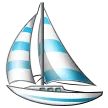 sailboat für Samsung Plattform