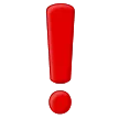 red exclamation mark עבור פלטפורמת Samsung