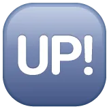 UP! button pentru platforma Whatsapp