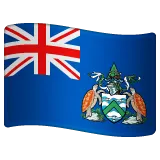 flag: Ascension Island para la plataforma Whatsapp