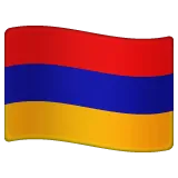 flag: Armenia para la plataforma Whatsapp